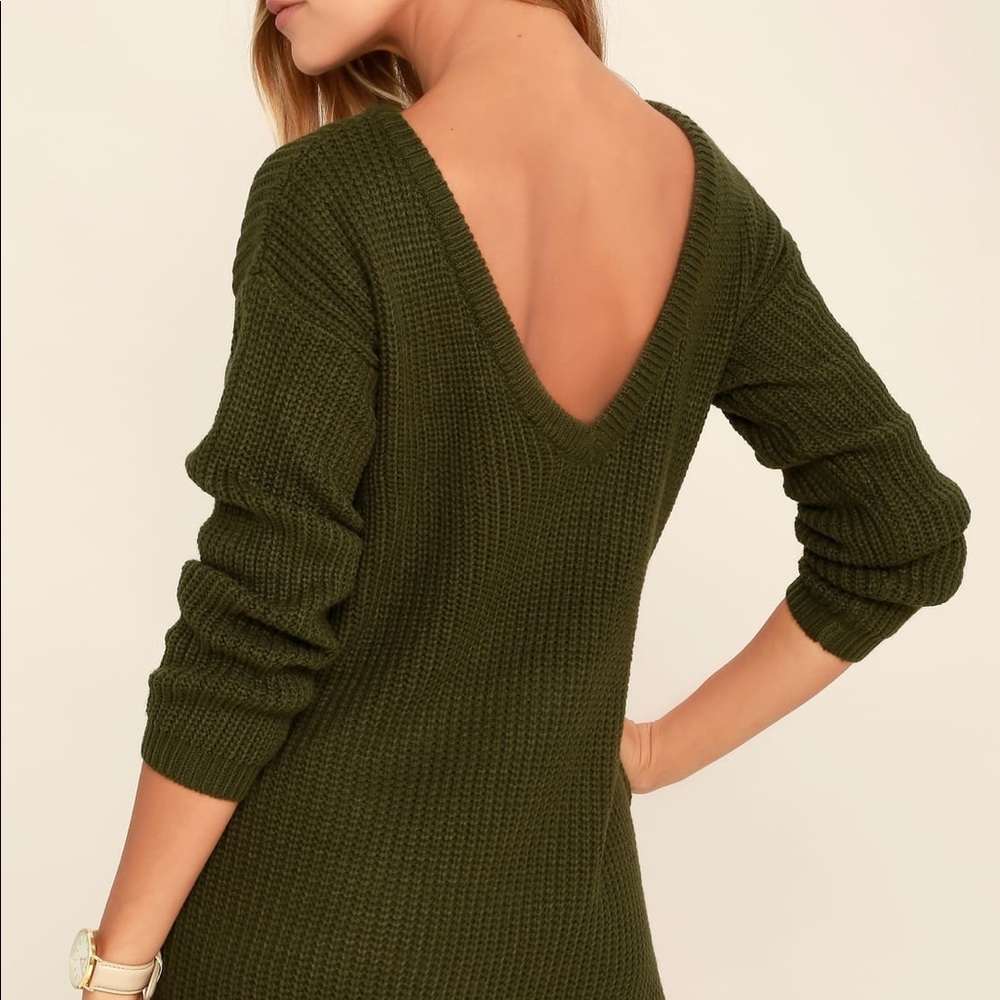 Lulus sweater dress